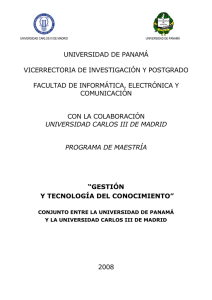 universidad de panamá vicerrectoria de investigación y postgrado