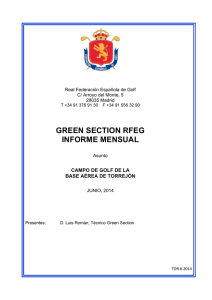 green section rfeg informe mensual