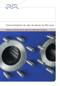 Intercambiadores de calor de placas de Alfa Laval