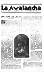 La Avalancha : revista ilustrada. Año 48, n. 1107 [i.e. 1147] (24