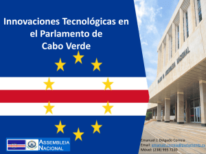 Innovaciones Tecnológicas en el Parlamento de Cabo Verde