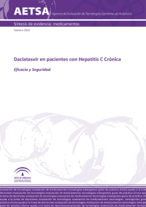 Daclatasvir en pacientes con Hepatitis C