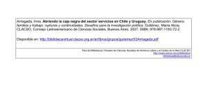 Abriendo la caja negra del sector servicios en Chile y