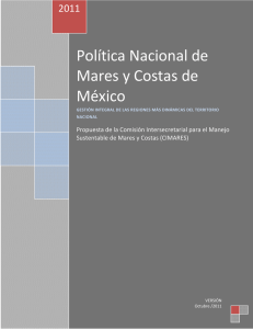 Política Nacional de Mares y Costas de México