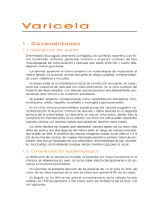 Varicela - Secretaría Distrital de Salud