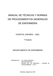 manual de técnicas y normas de procedimientos