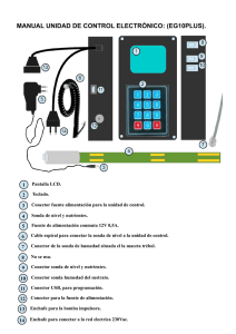 manual unidad de control electrónico: (eg10plus).
