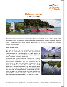 Chiloé en kayak