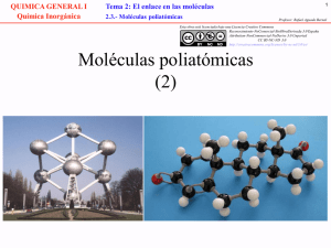 Moléculas poliatómicas