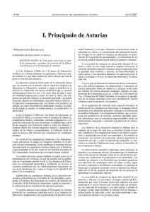 I. Principado de Asturias