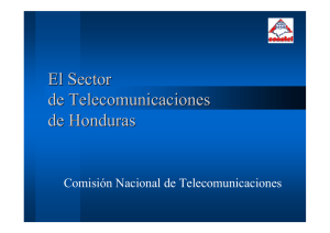 El Sector de Telecomunicaciones de Honduras