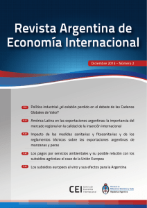 Revista Argentina de Economía Internacional N 2
