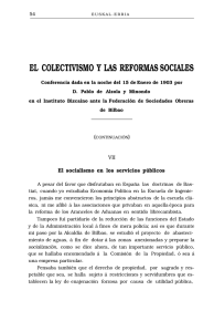 el colectivismo y las reformas sociales