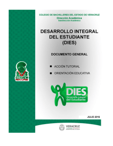 Documento General DIES 2016