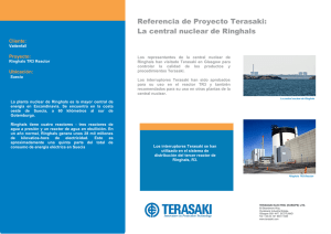 Referencia de Proyecto Terasaki: La central nuclear de Ringhals