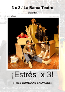 Estrés x 3 - Donostia Kultura