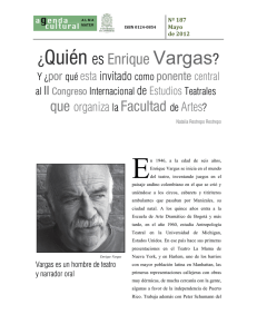 quién es Enrrique Vargas - Biblioteca Digital