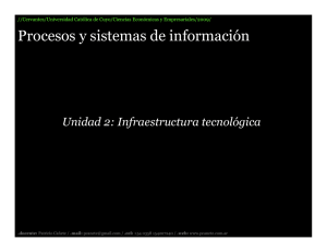 Procesos y sistemas de información