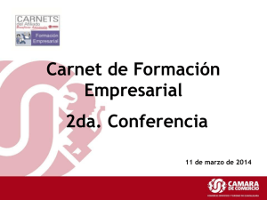 Diapositiva 1 - Cámara Nacional de Comercio de Guadalajara