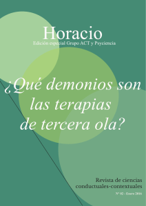 Horacio Nro2, Enero 2016
