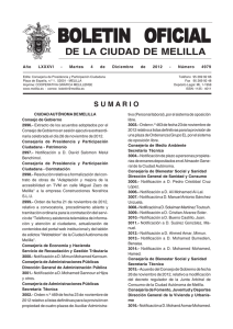 Acceder - Ciudad Autónoma de Melilla