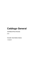 Catálogo General