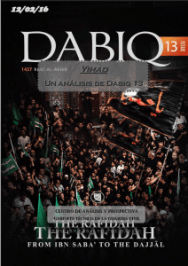 Yihad Un análisis de Dabiq 13