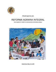reforma agraria integral - Foro Mundial sobre la Reforma Agraria