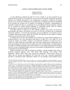 Montserrat Piera eHumanista: Volume 1, 2001 85 Lectores y
