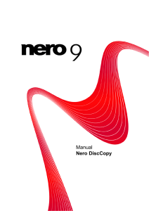 Manual Nero DiscCopy
