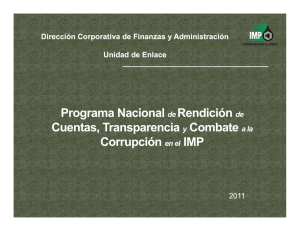 PNRCTCC en el IMP - Instituto Mexicano del Petróleo