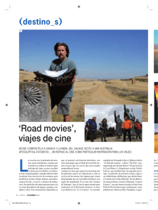 `Road movies`, viajes de cine