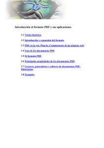 Introducción al formato PDF y sus aplicaciones