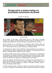 Dunga inicia a pasos lentos su prometida renovación de Brasil