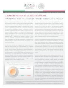 i. avances y retos de la política social