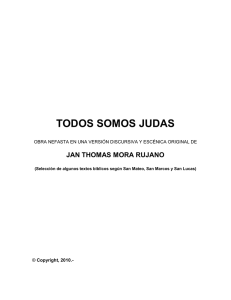 todos somos judas - Jan Thomas Mora Rujano