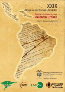 Violencia Urbana - Revista Pensamiento Penal