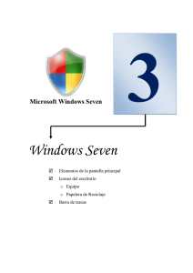 Windows Seven - Bienvenidos a nuestra web