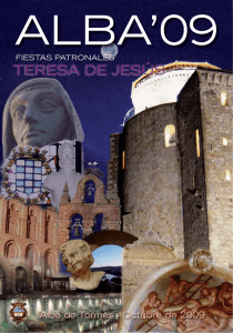Libro de fiestas octubre 2009 - Ayuntamiento de Alba de Tormes