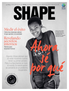 SP SCA magazine SHAPE 4 2014 Enfoque La menstruación