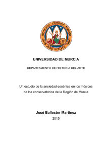 UNIVERSIDAD DE MURCIA José Ballester Martínez