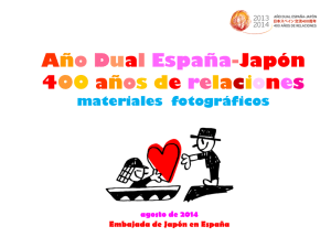 Año Dual España-Japón 400 años de relaciones