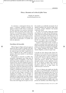 Física y literatura en la obra de Julio Verne