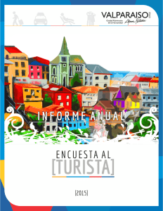 perfil del turista - Ciudad Valparaiso