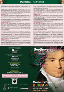 Beethoven - Bizkaiko Foru Aldundia