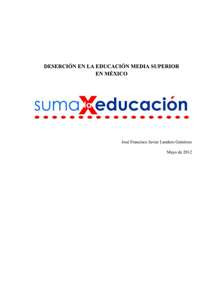 deserción de la educación media superior en méxico