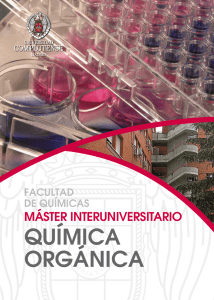 QUÍMICA ORGÁNICA - Universidad Complutense de Madrid