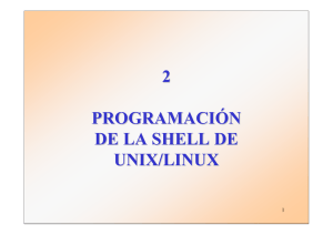 Programación en Shell