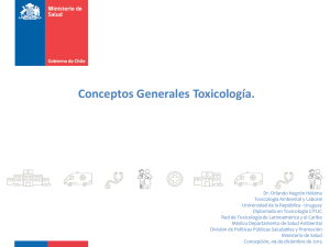 Conceptos Generales Toxicología.