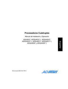 8000-2133-01 Rev D Quad Processors